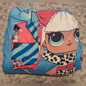 LOL Surprise! 2 Piece Twin/Full Reversible Comforter "I Rocked B4 I Could Walk"